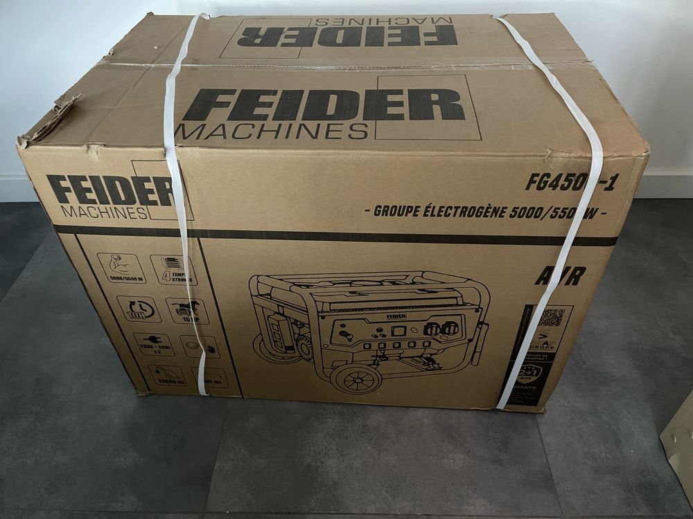 Генератор Feider 5 kW кВ бензиновий
