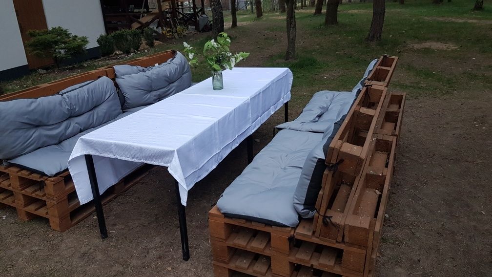 Altana duza 4x5,5m + stoły siedziska