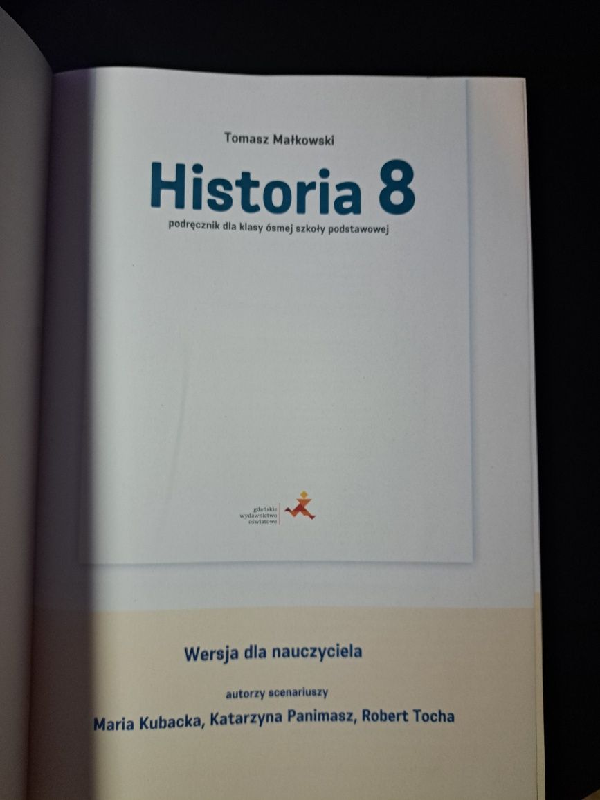 Podręcznik nauczyciela historia 8