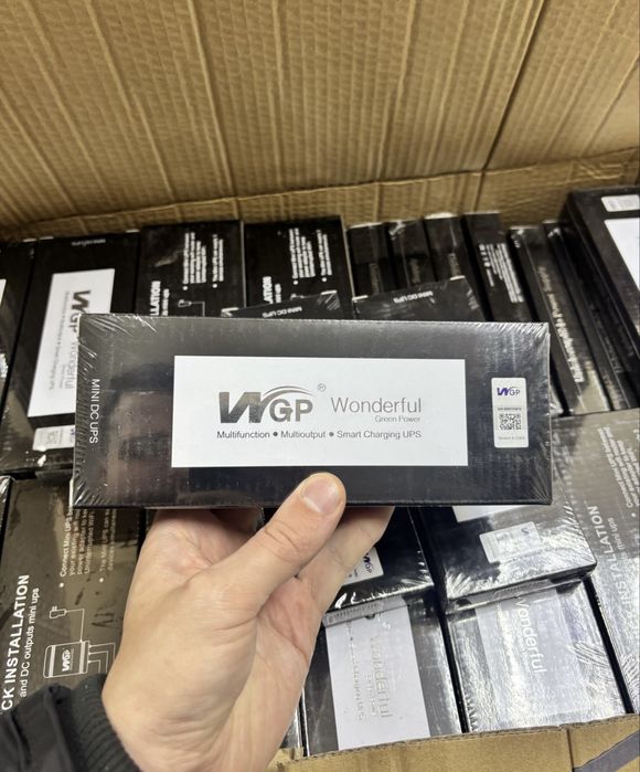 ДБЖ для роутера MINI DC UPS WGP103 (10400mAh, 5V, 9V, 12V) White