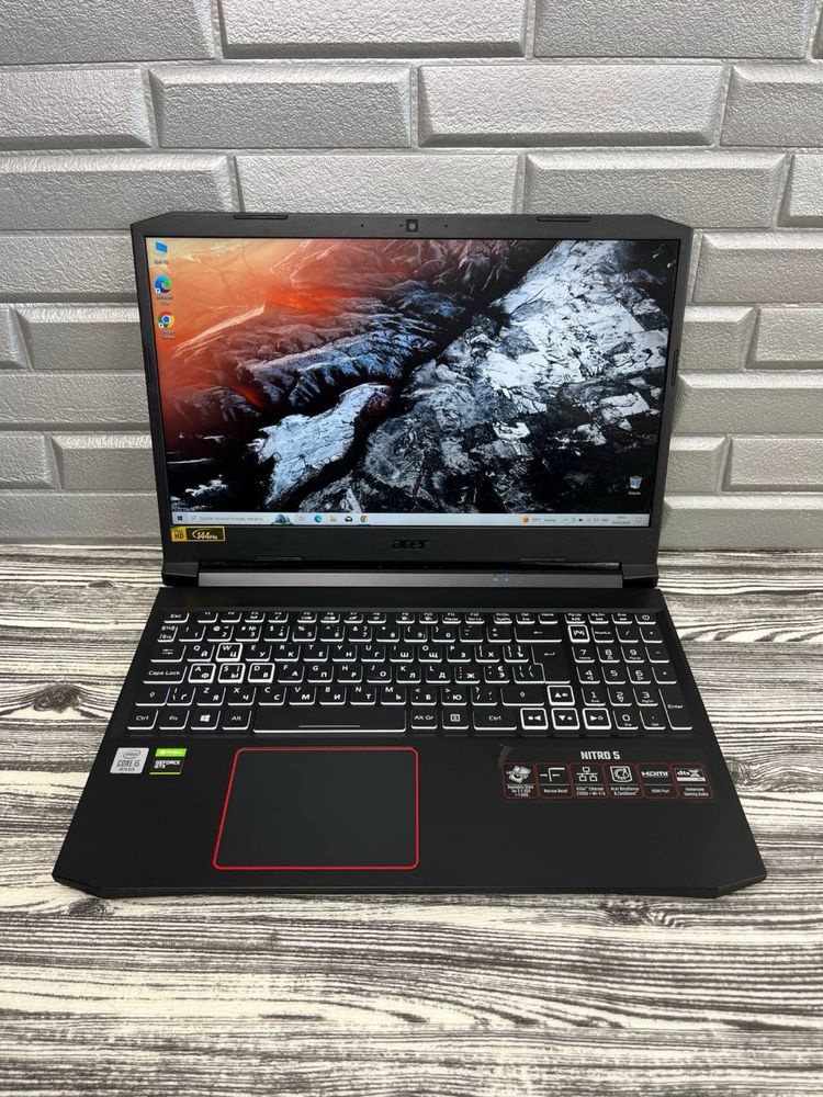 Acer 144Ghz/i5-10/GTX1660Ti/16Gb/SSD 512Gb Nitro 5 AN515-55 ігровий но