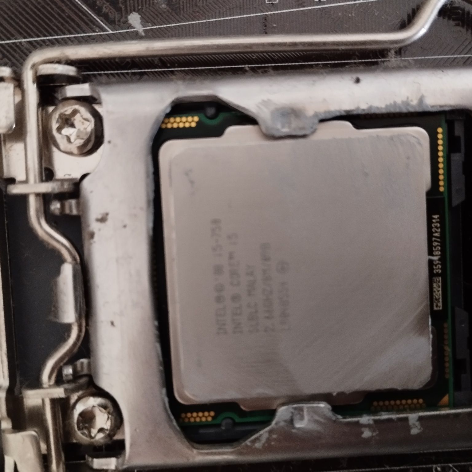 Motherboard p7p55d-e + Processador i5 750