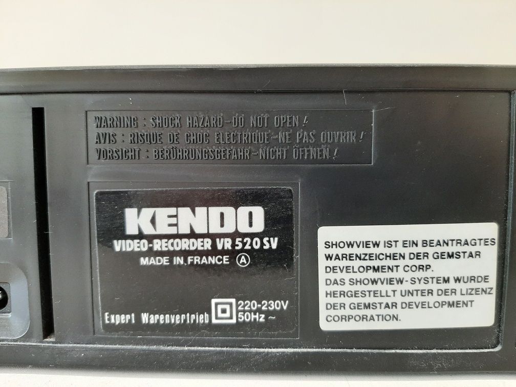 Magnetowid VHS Kendo Sprawny