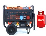 Генератор газ/бензин TARLAN 5/5.4 кВт однофазний, 4-тактний, 25л