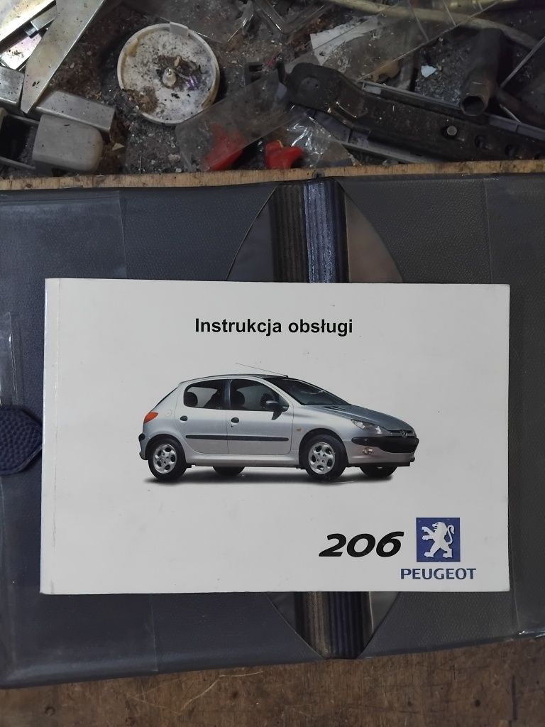 Instrukcja obsługi w języku polskim PEUGEOT 206