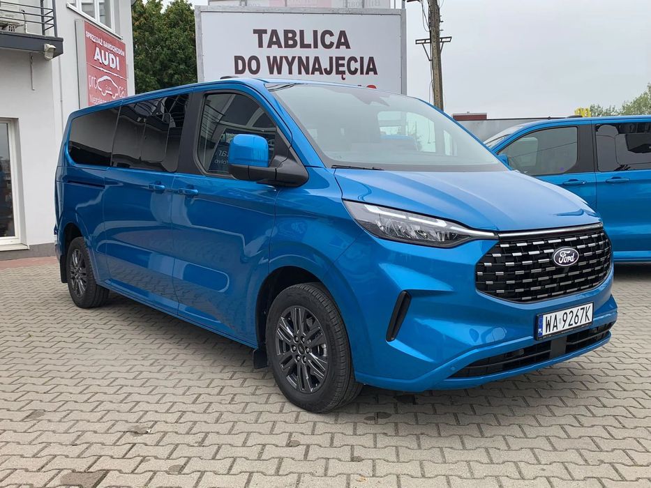 Ford Tourneo Custom Nowy Model 2.0d 170KM Automat TITANIUM/ HAK, Gwarancja 5 lat!