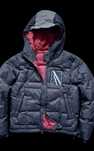 Armani Exchange jak nowa kurtka puchowa męska z odblaskami r. M