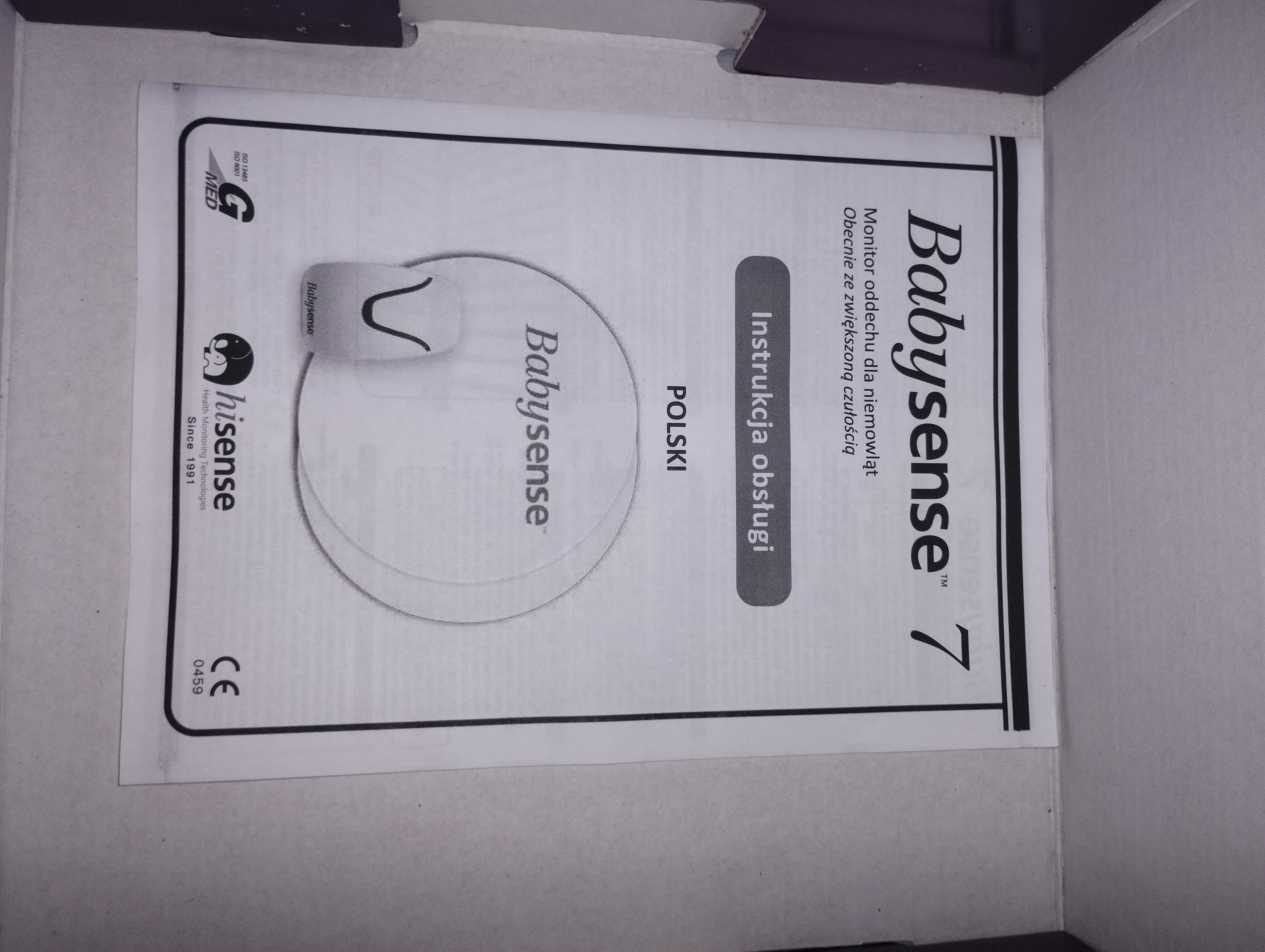 Monitor oddechu dla niemowlaka babysense 7