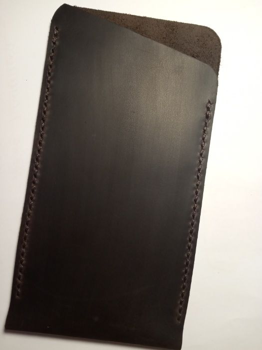 Чехол /футляр для очков из натуральной кожи ручной работы.
