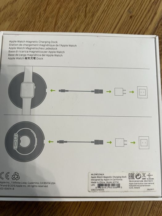 Безпроводное зарядное устройство Apple Watch Magnetic Charging Dock