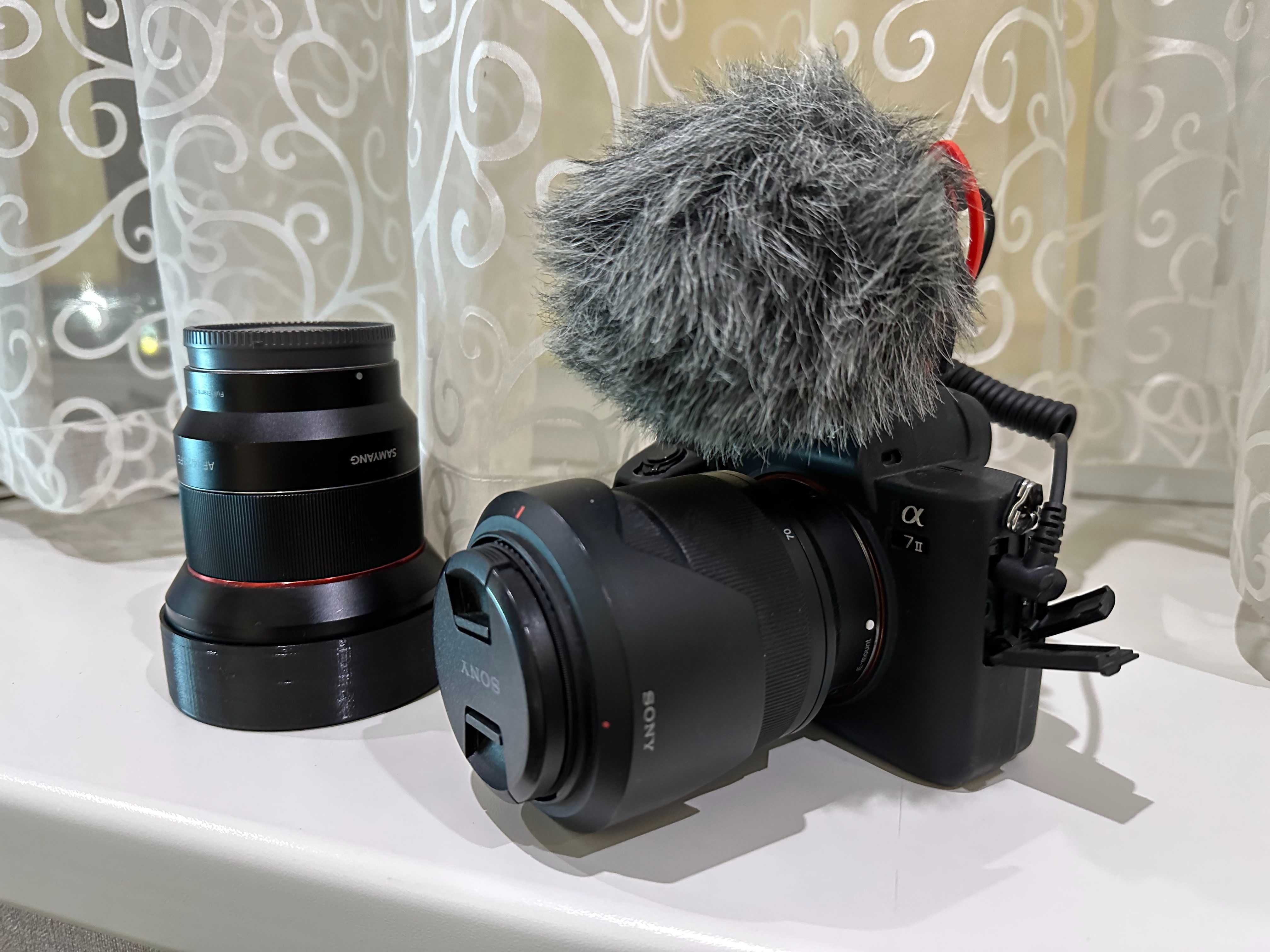 Sony Alpha A7 ii + kit об`єктив(28-70mm) +Samyang AF 14mm f/2.8 sony e