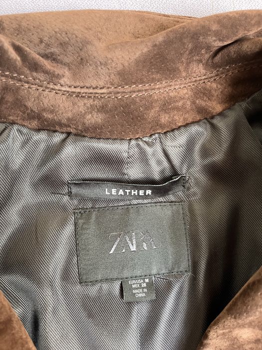 Kurtka skórzana Zara