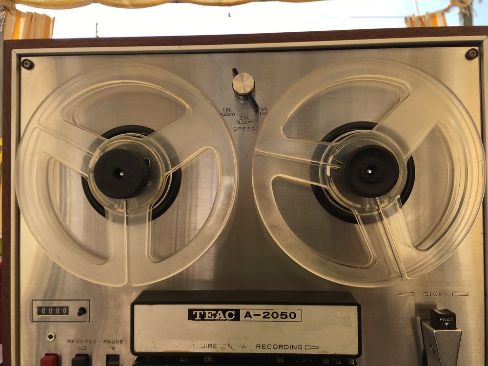 Gravador / Leitor Teac A-2050 Bobines