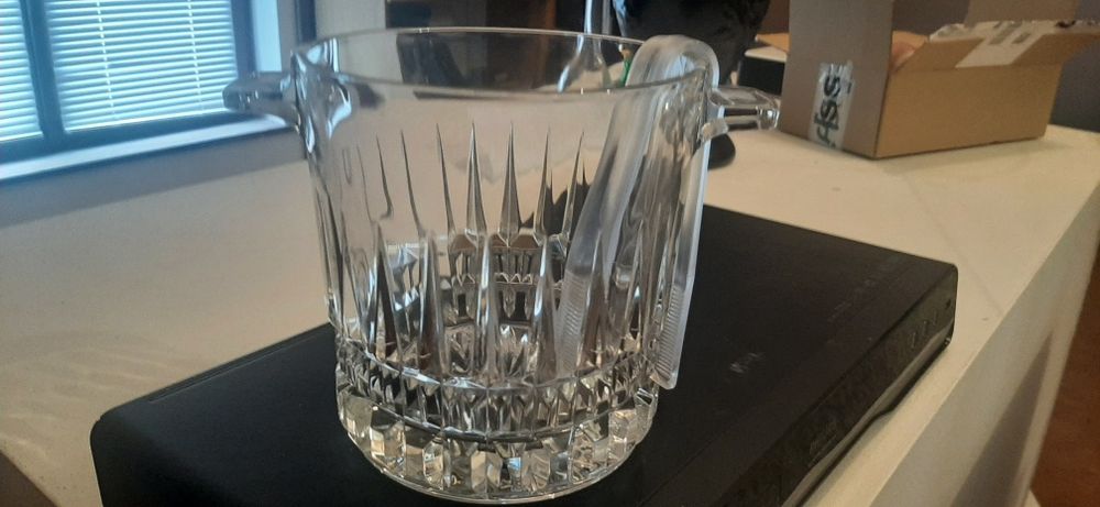 Cooler kubełek na lod kryształowy