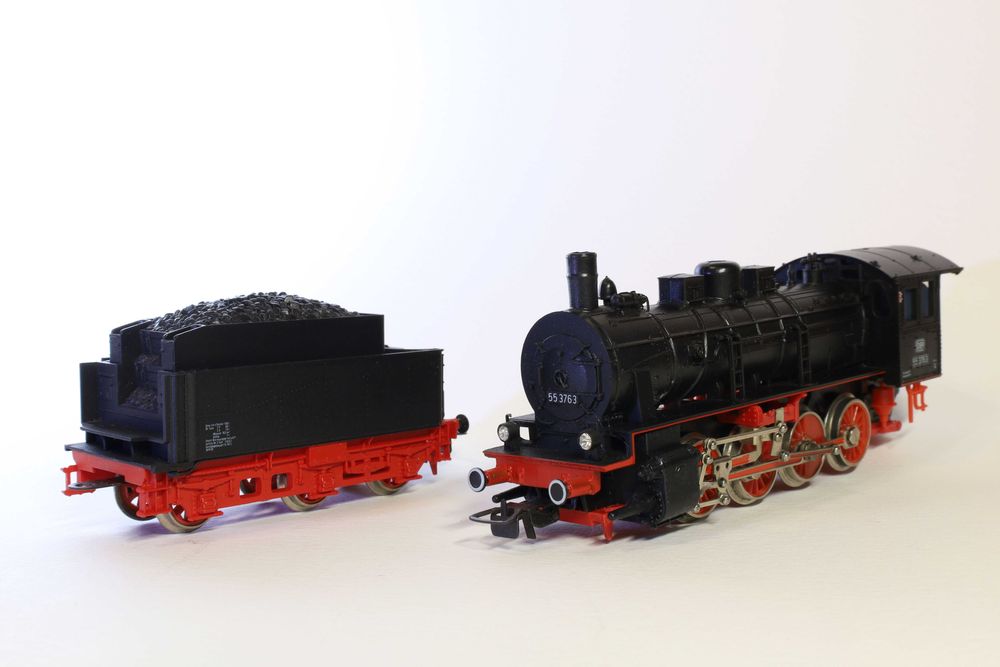 НОВА модель паровозу BR 55 (25-56) від компанії PIKO (1987р) - 3500грн