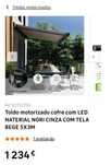 Toldo Retrátil Motorizado 5x3