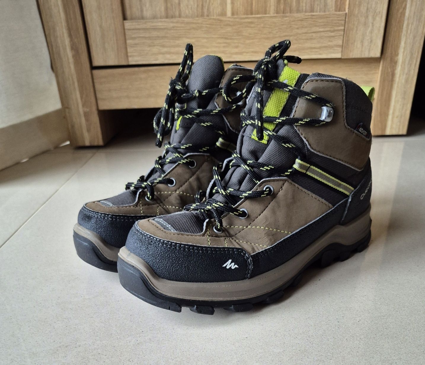 Trapery Quechua 35 buty zimowe