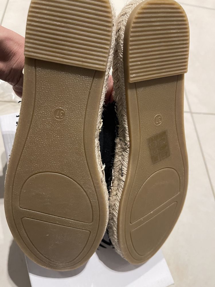 Espadryle czarne rozm 37