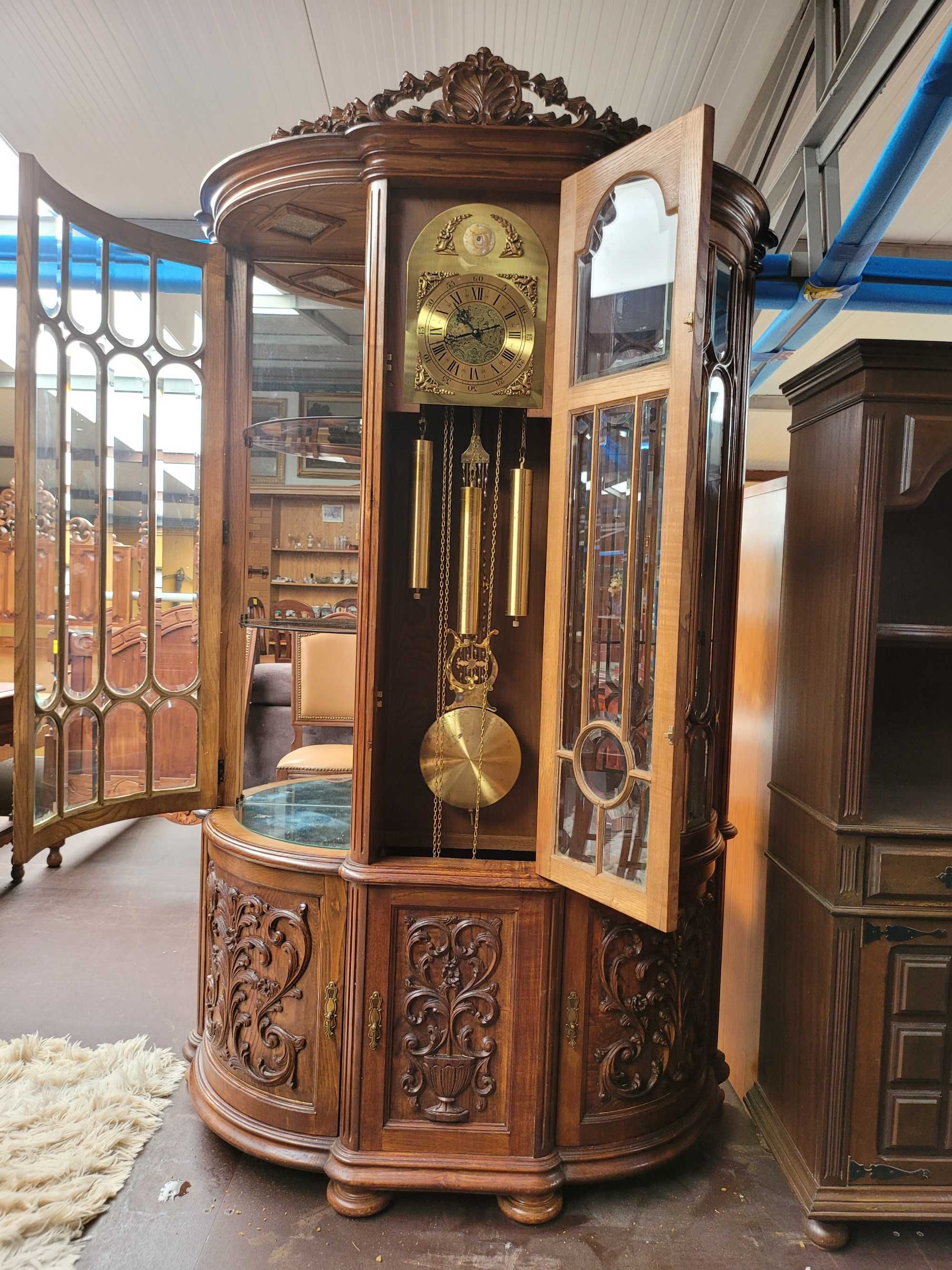 Imponente relógio de pendulo - vendido com garantia de funcionamento