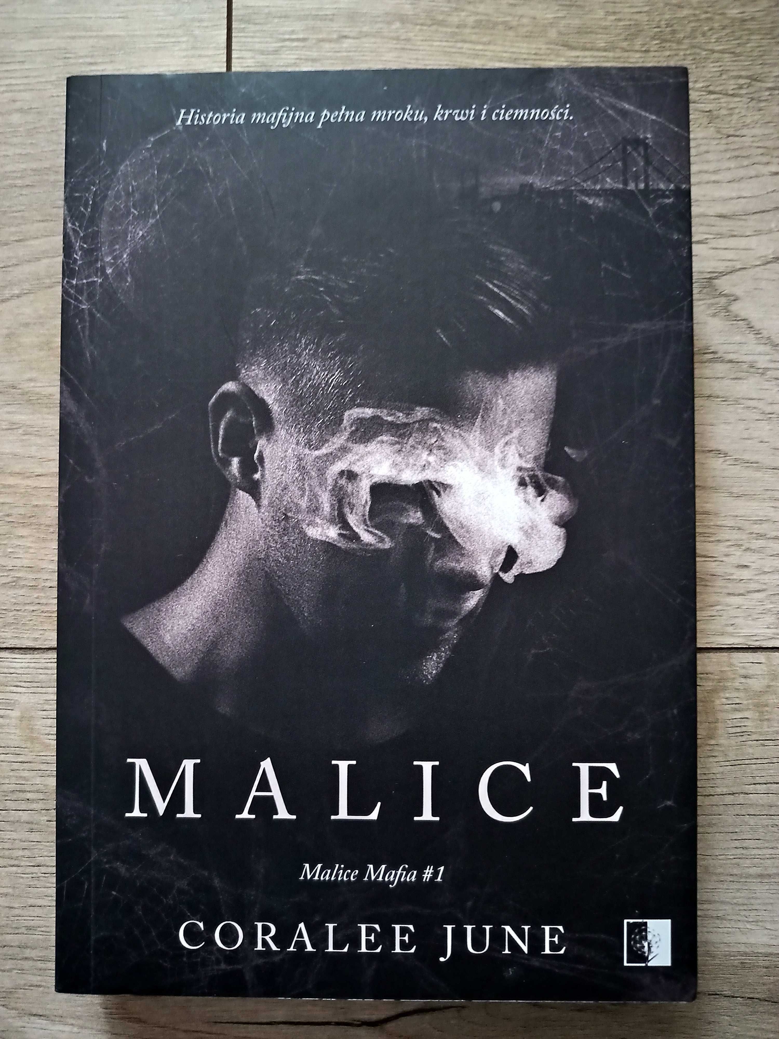 MALICE- Coralee June- Książka Romans Mafia Erotyk