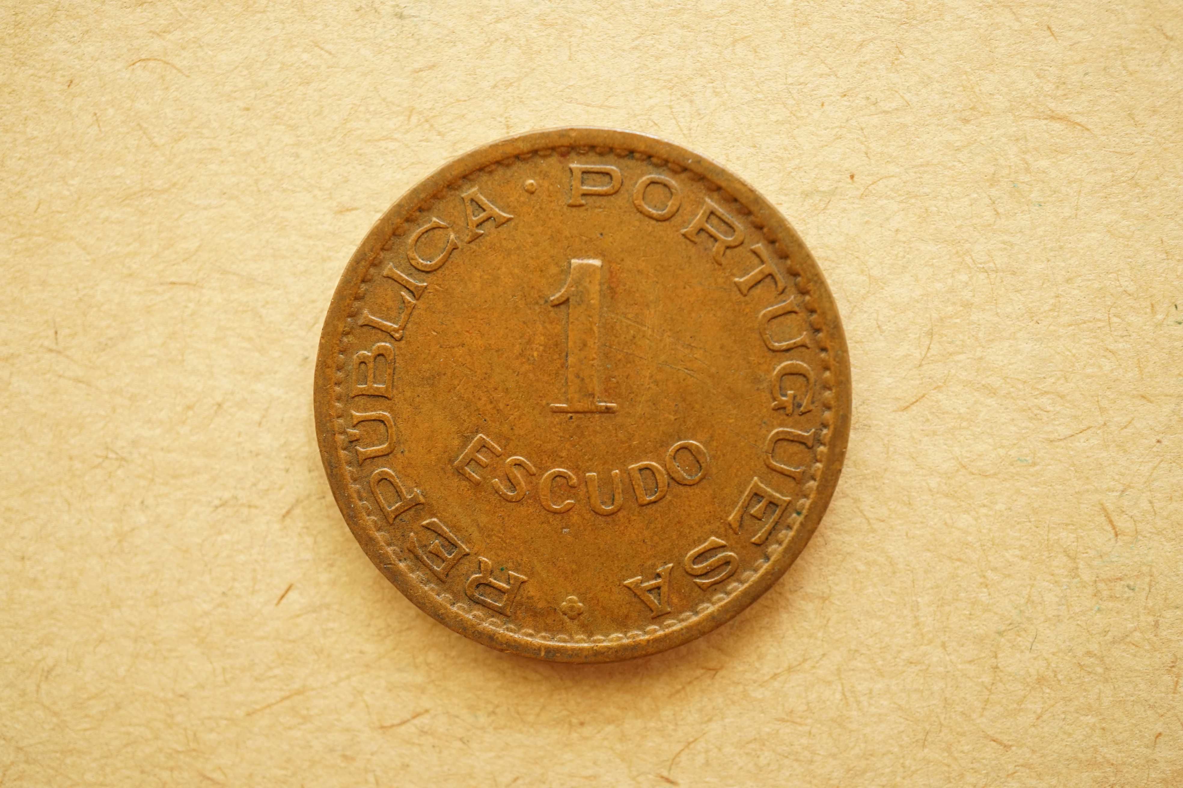 Moeda de Angola de 1 Escudo, 1963