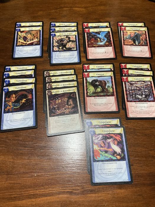 Lote 19 cartas Harry Potter