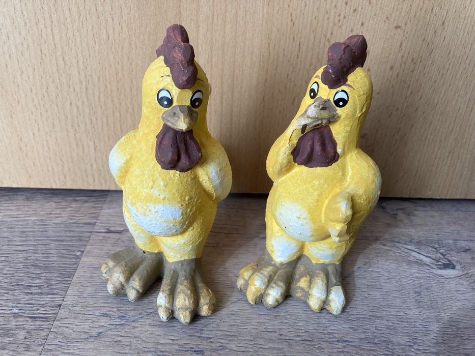 Dwa kogutki wielkanoc