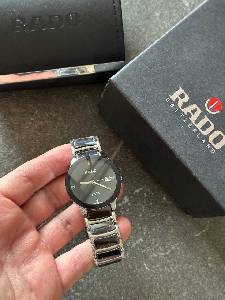 Rado Centrix 38mm Black Steel