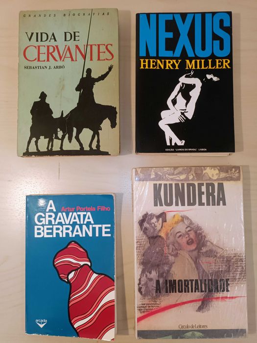 - LIVROS PARA AS FÉRIAS - 4 Livros usados - A partir de 6€ / Conj. 25€