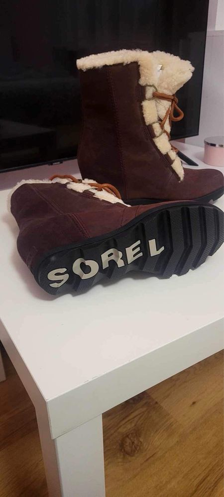 Buty zimowe brązowe Sorel