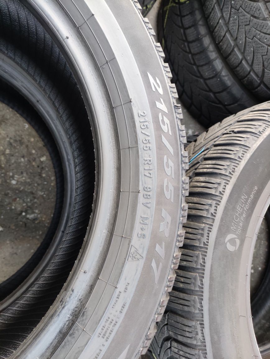 215/55R17 98V XL Opony zimowe zima Pirelli WinTer Cinturato 2 5mm 22r.
