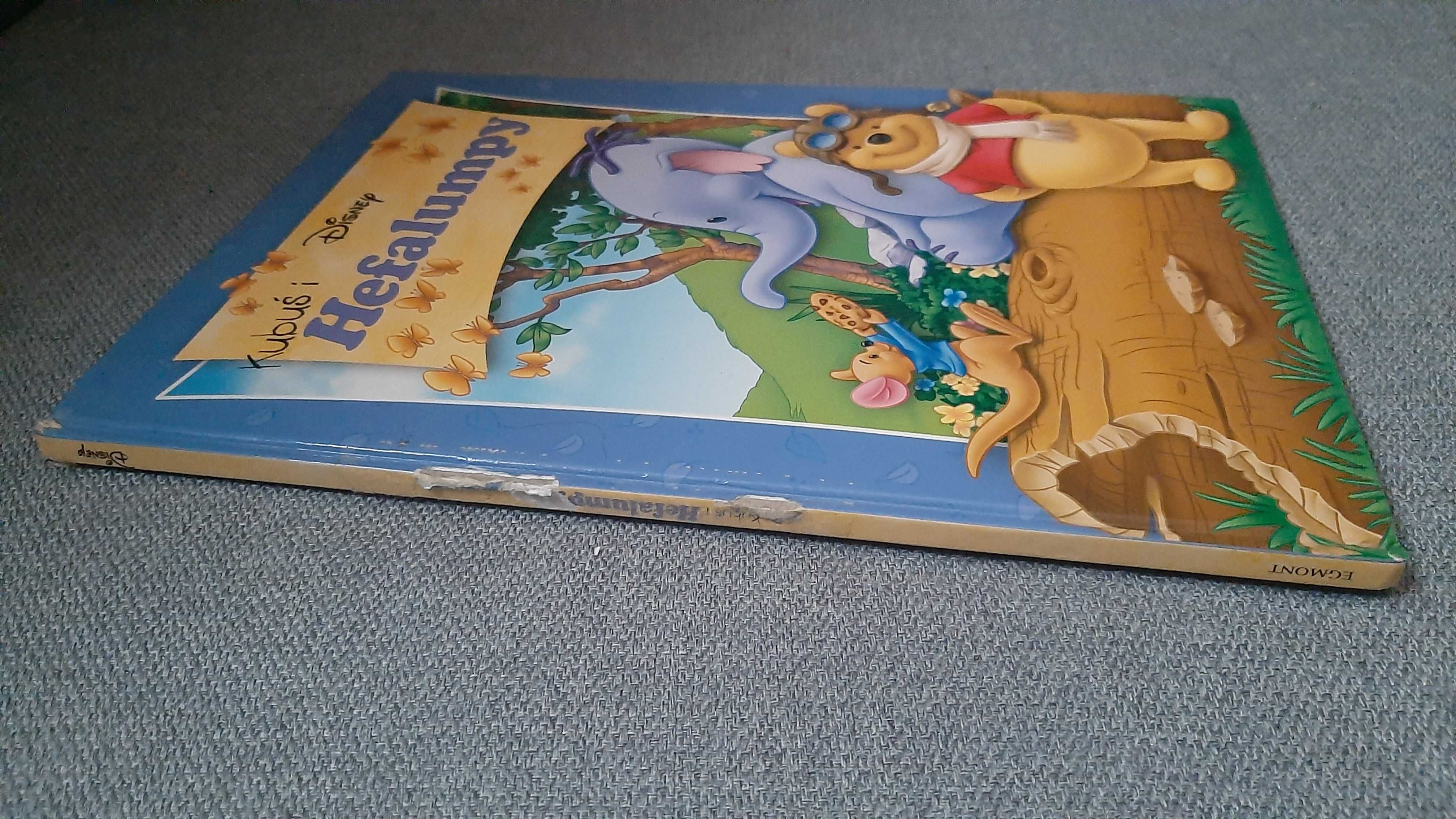 Kubuś Puchatek i słonik Kubuś i Hefalumpy Walt Disney Egmont A4 twarda