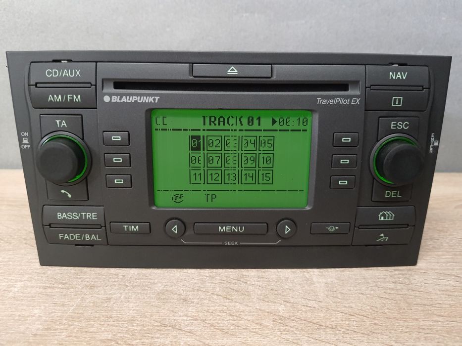 Radio samochodowe Ford Mondeo + kod MK3 lift Nawigacja CD Travel Pilot