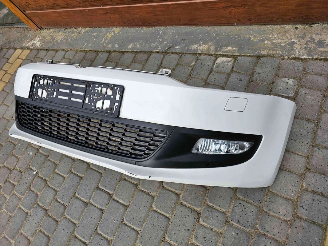 Vw Polo V 09-14r zderzak przedni przód xenon halogen spryskiwacze