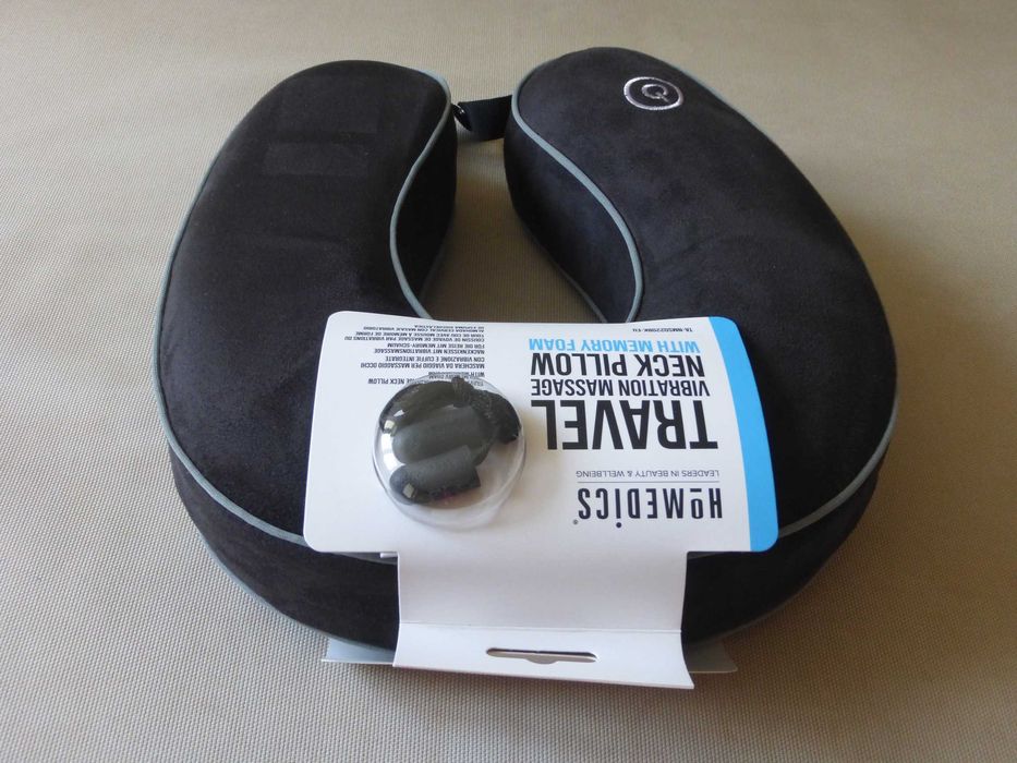 Homedics TA-NMSQ220BK-EU masażer do karku poduszka podróżna rogal