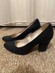 Buty granatowe czółenka obcas 9 cm rozmiar 41