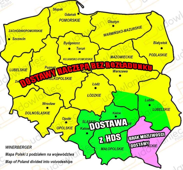 Pustak cegła Wienerberger kl.15 Porotherm 25 P+W e3+dost. Radom