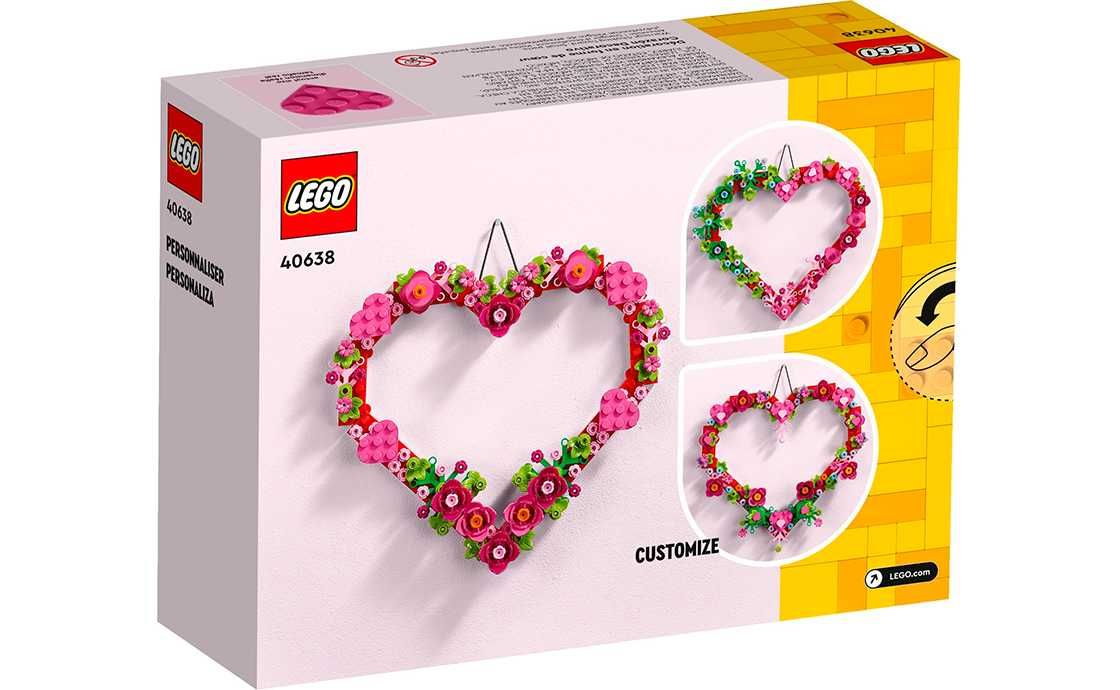 Конструктор Lego 40638 Украшение Сердечко (254 Детали)