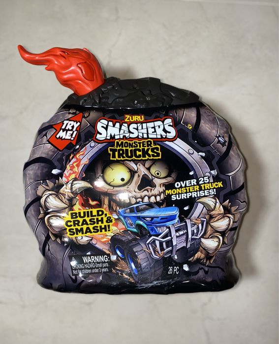 Ігровий набір Smashers Monster Wheels Dino truck