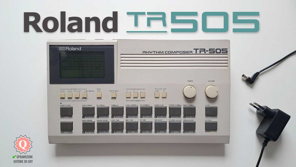 Roland TR-505_zadbany klasyk lat 80