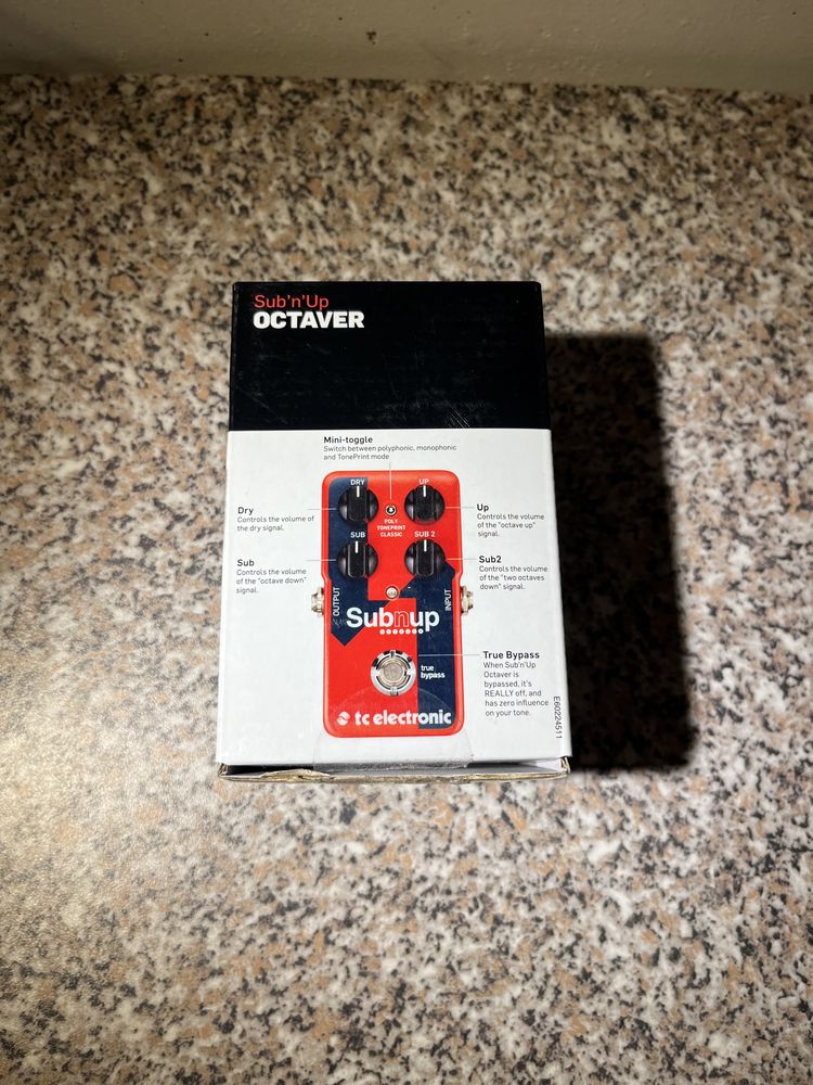 Октавер sub n up tc electronics octaver