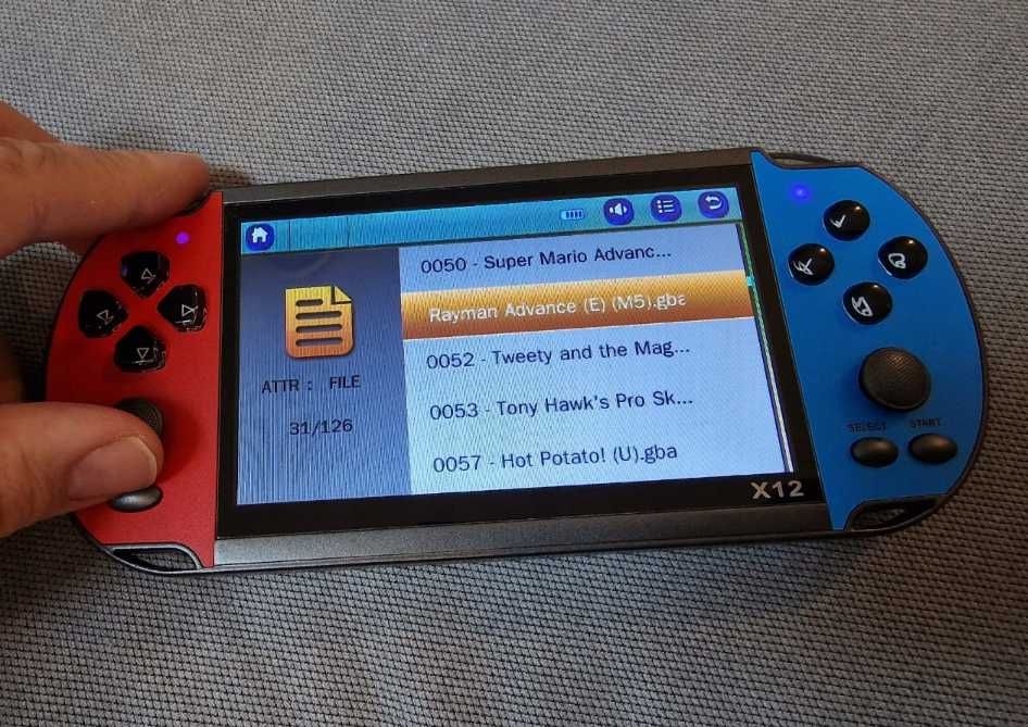 KONSOLA RETRO mini konsola do gier - 1000 gier
