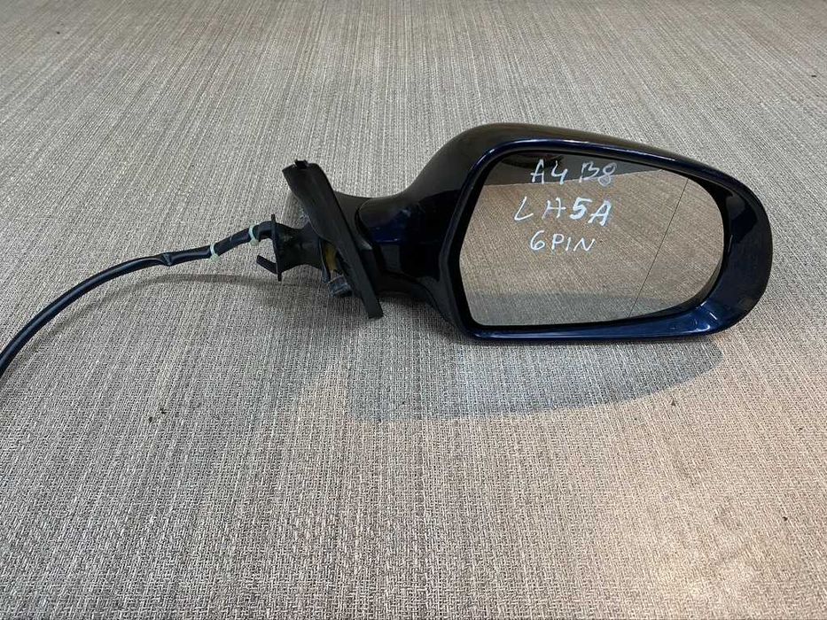 lusterko boczne prawe audi a4 b8 kolor la5a 6pin