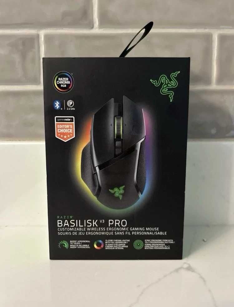 Razer Basilisk V3 Pro Wireless -флагман для геймерів. Запакована з США