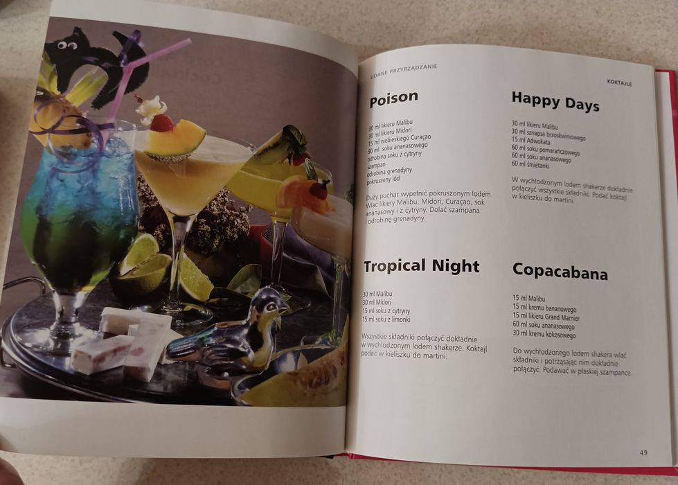 Książka "Koktajle"