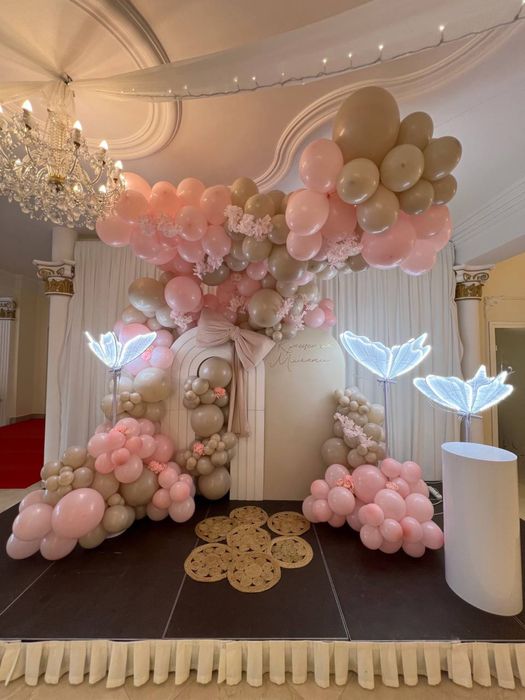 Scianka balonowa na roczek/Komunie/Chrzest Święty/18 stka