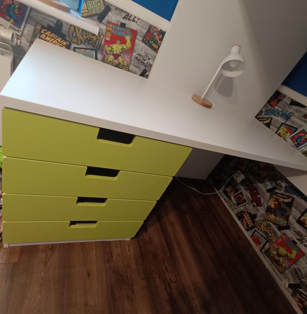 Łóżko piętrowe smastad ikea