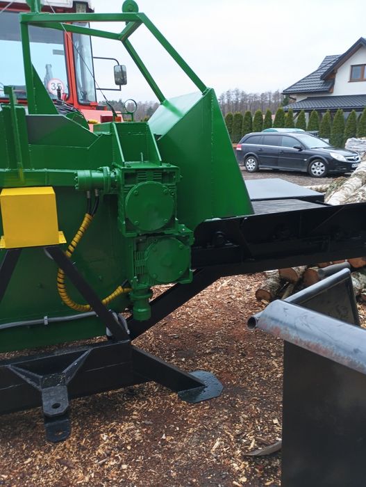 Rębak bębnowy do drewna