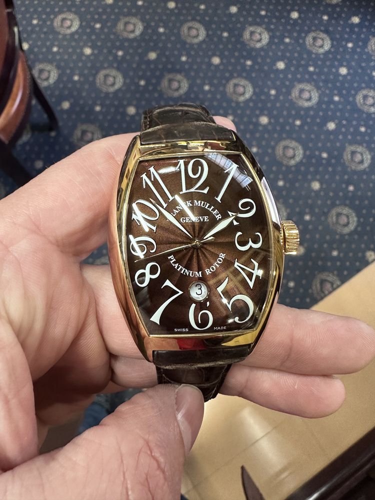 Franck Muller Casablanca 8880 Chocolate Dial 18K RG