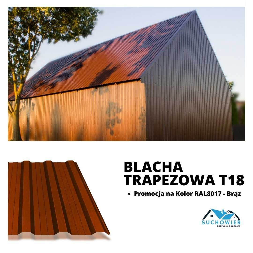 Blacha trapezowa .Blachodachówka Transport gratis.